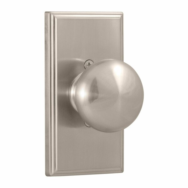 Weslock Knob Lockset, Half Dummy, Knob, Grade 2 03705IN--0020